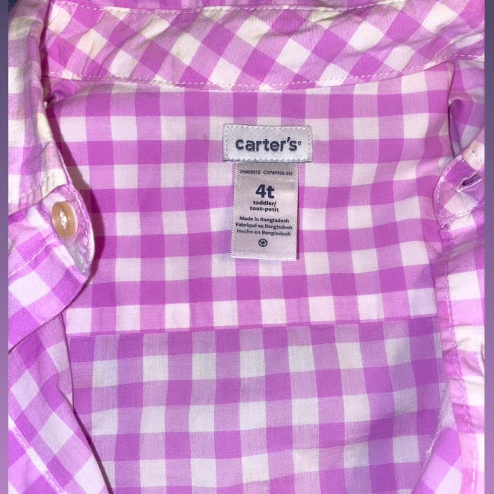Carter’s 4T boys dress shirt